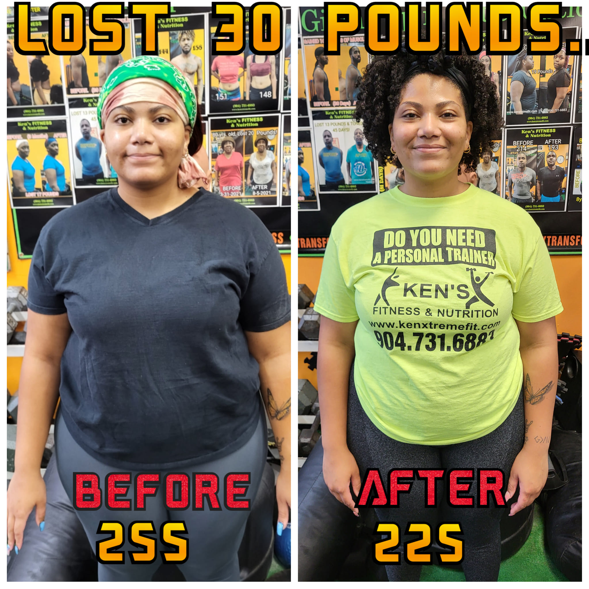 Woman Lost Thirty Pounds