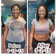 Happy Woman Weight Loss