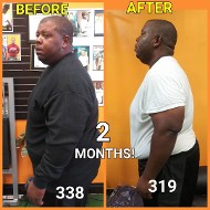 2 Months Of Fitness Weight Loss