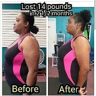 Woman Lost 14 Pounds