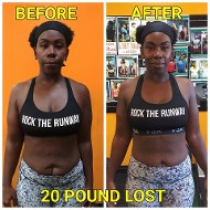 Woman Lost 20 Pounds