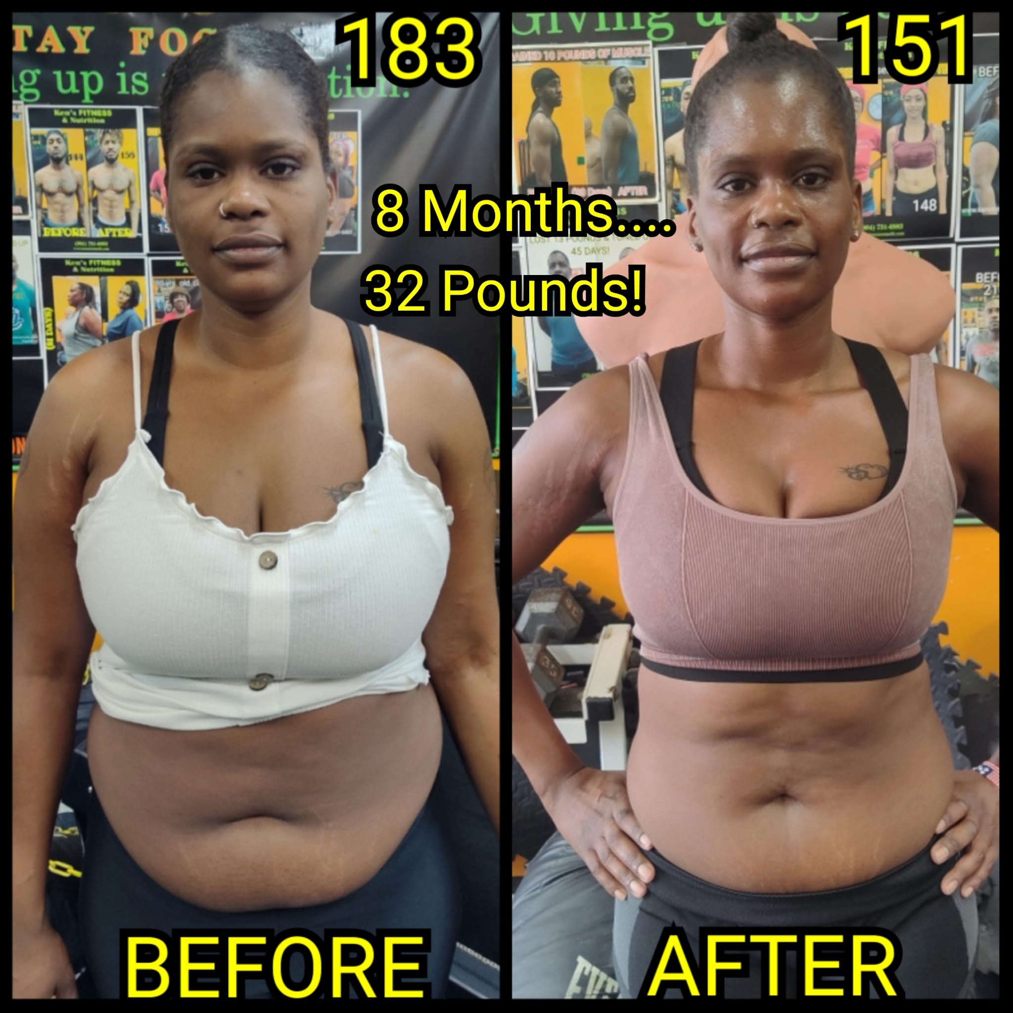 Front View Of Woman's Body