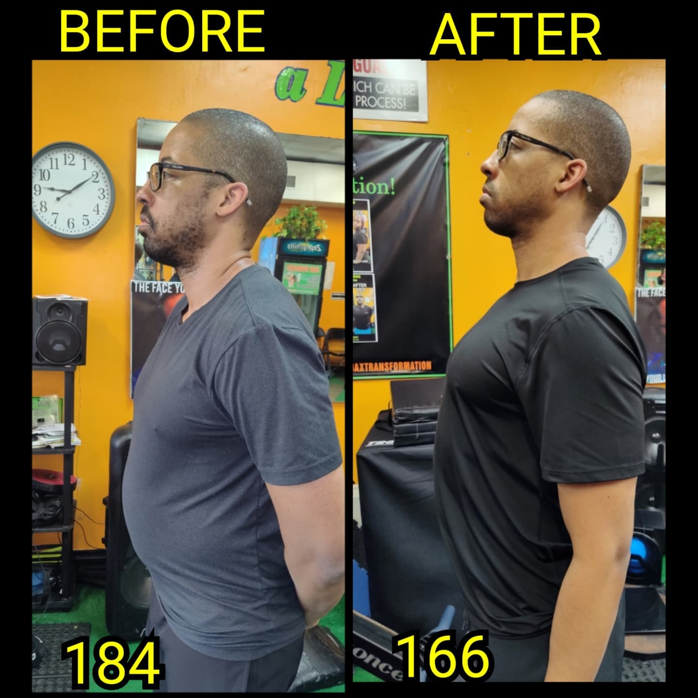 Before And After Body Result