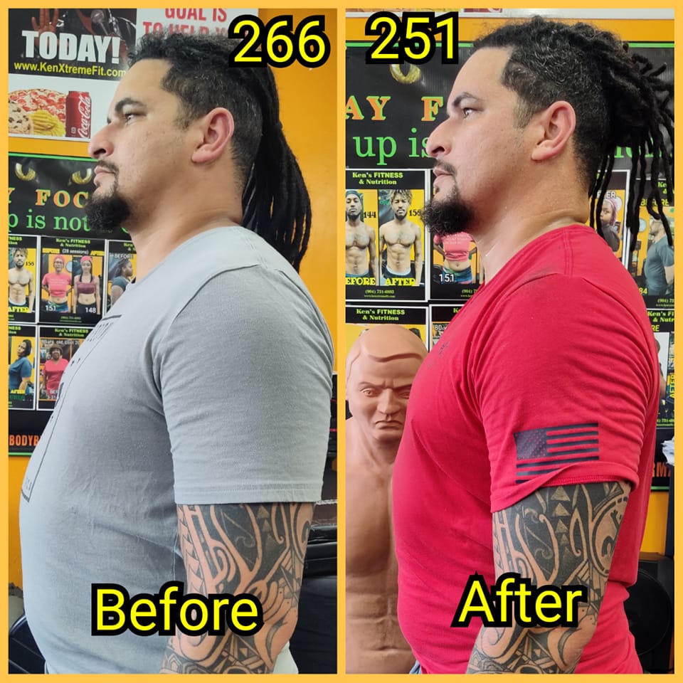 Fit Man Side View
