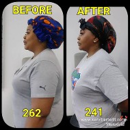 Mature Woman Body Side View