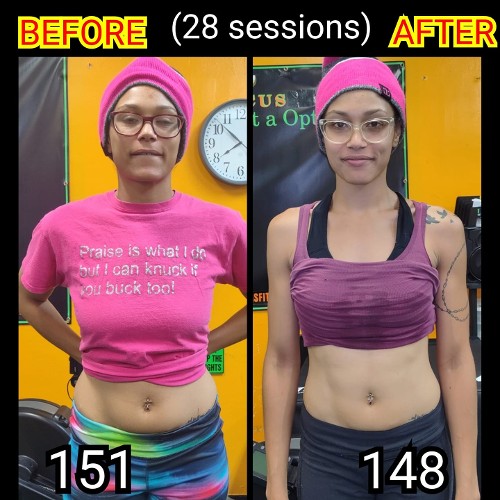 Body Result After 28 Sessions