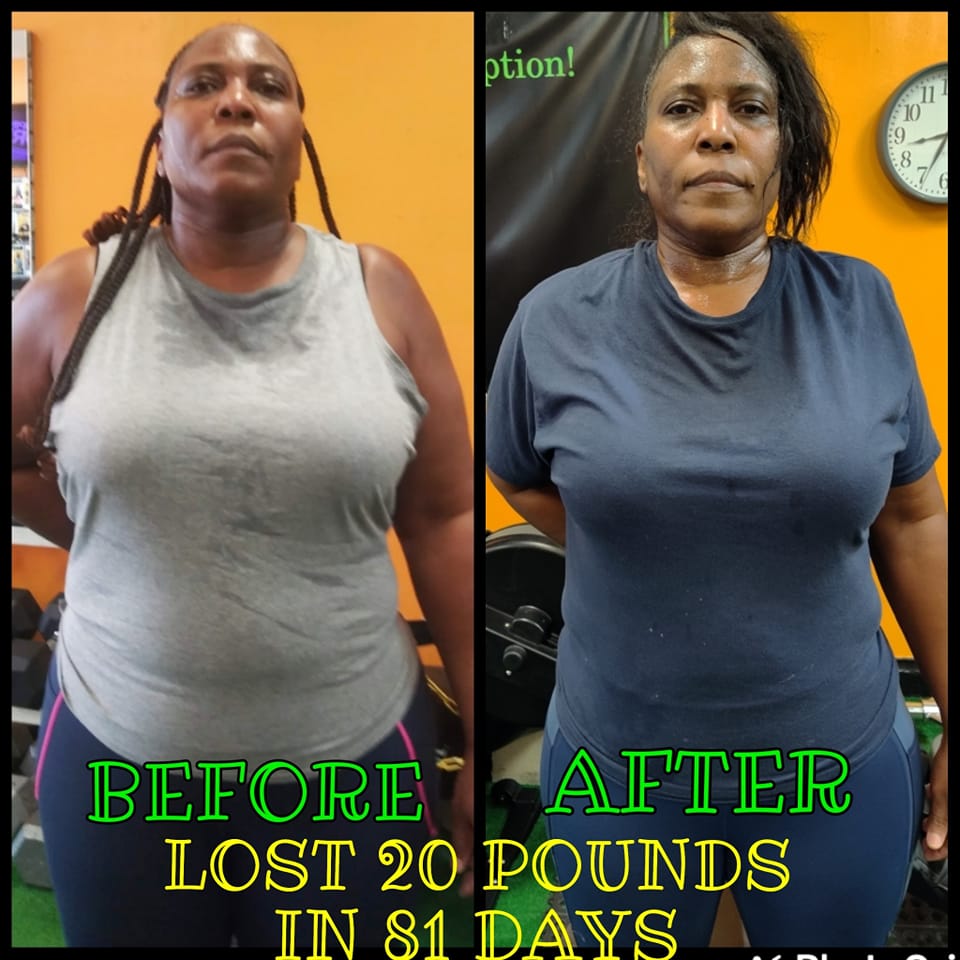 Woman Lost 20 Pounds In 81 Days