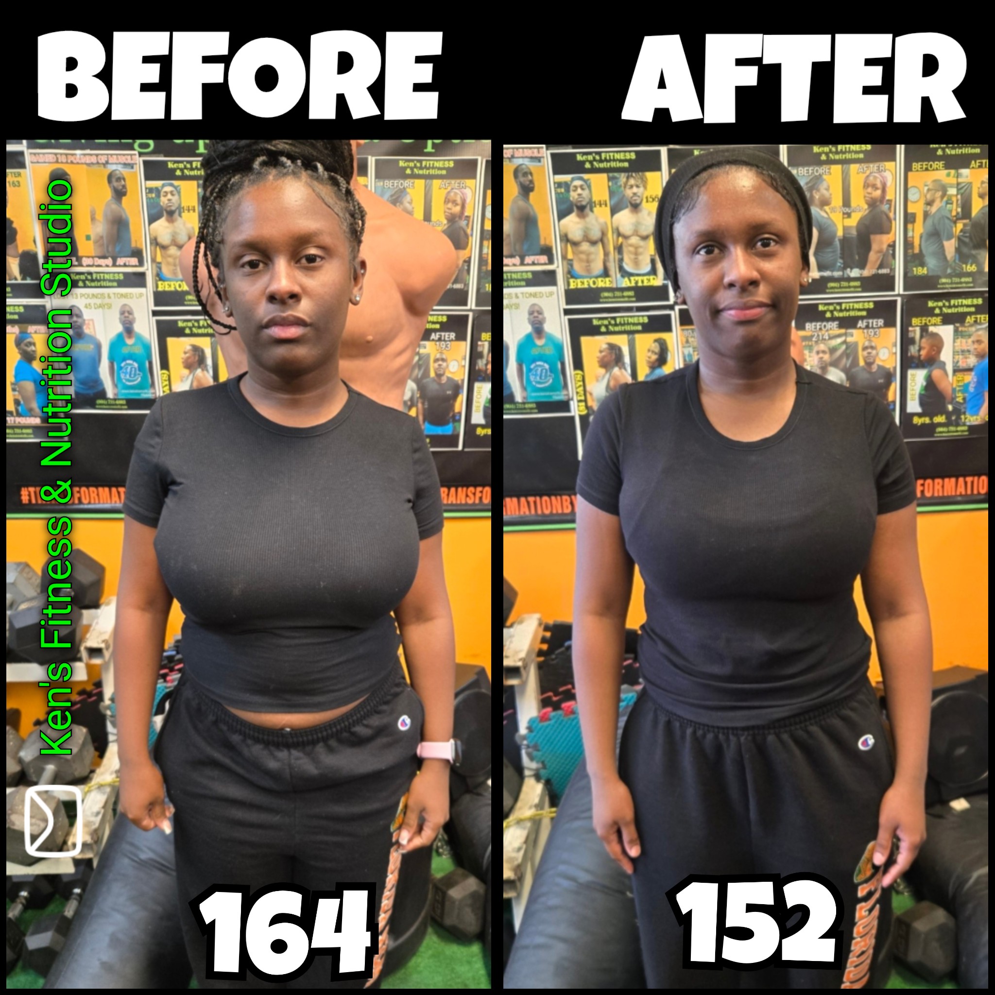 Before And After Of Training Sessions