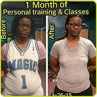 Month Of Personal Training And Classes