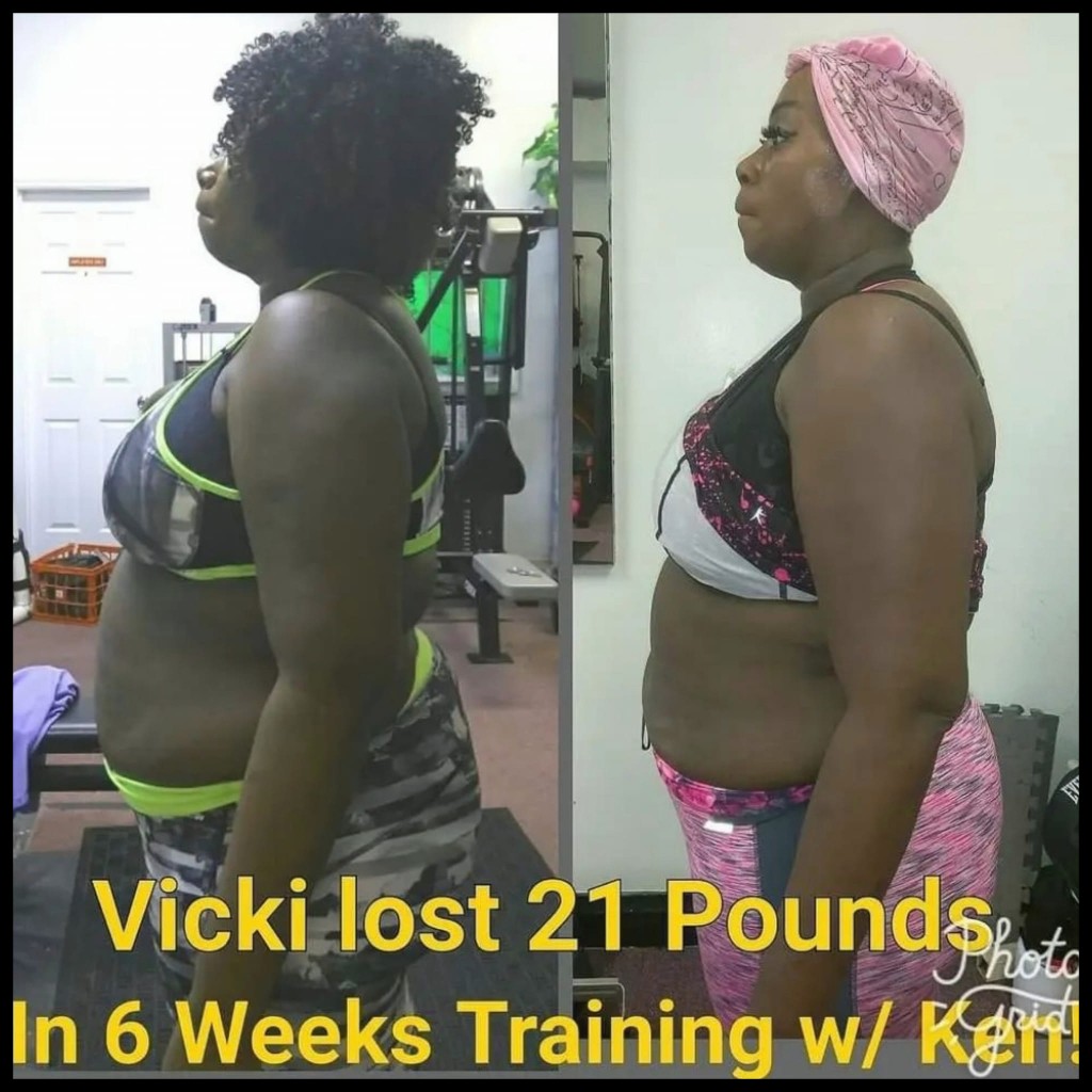 Body Result After Weeks Training With Ken's Fitness