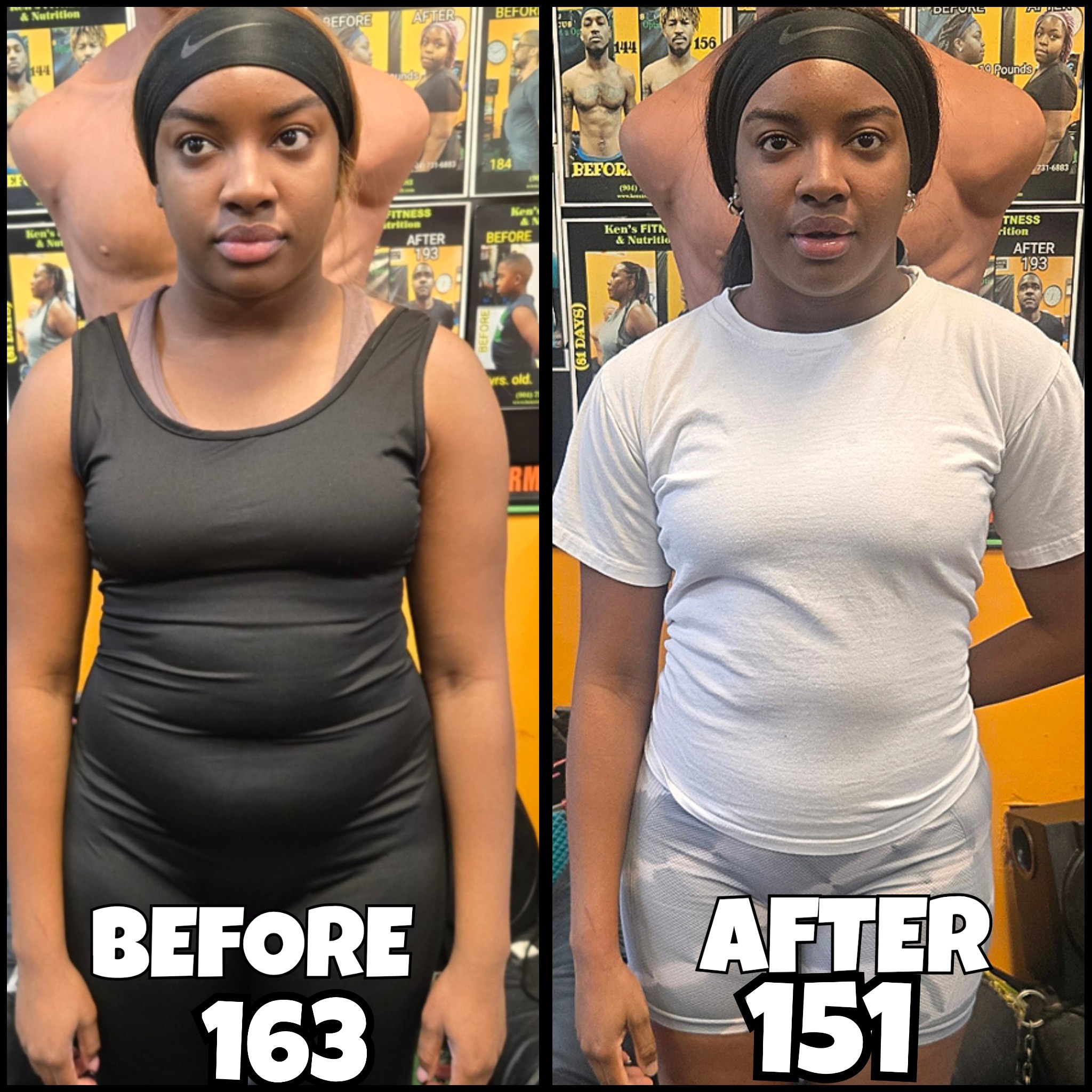 Before And After Of Training Sessions