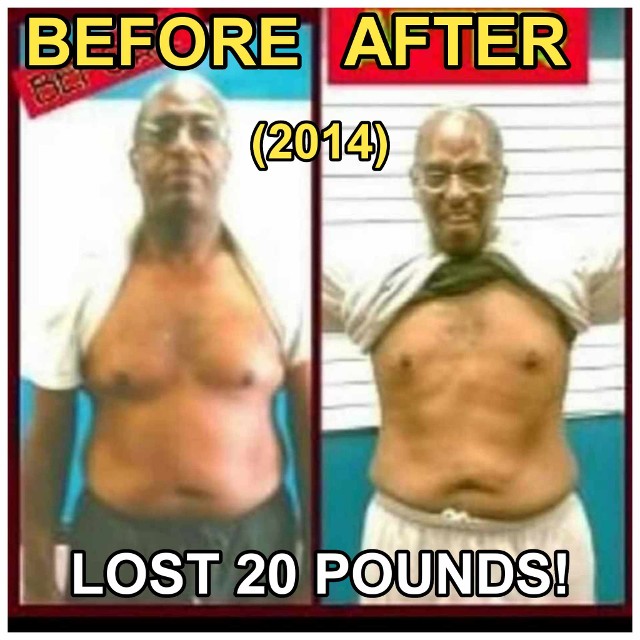 Man Losing Pounds