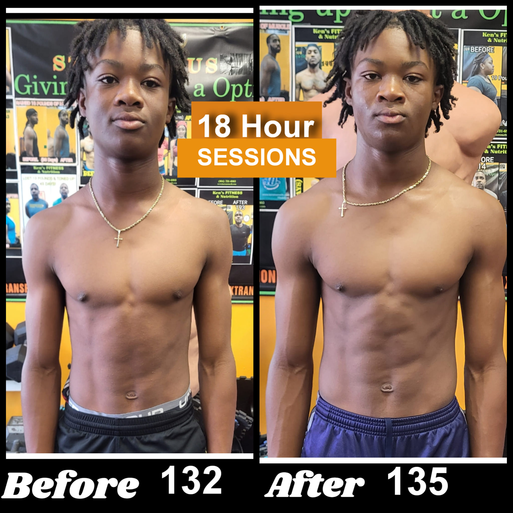 18 Hour Sessions Body Result