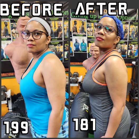 Mature Woman Losing Pounds